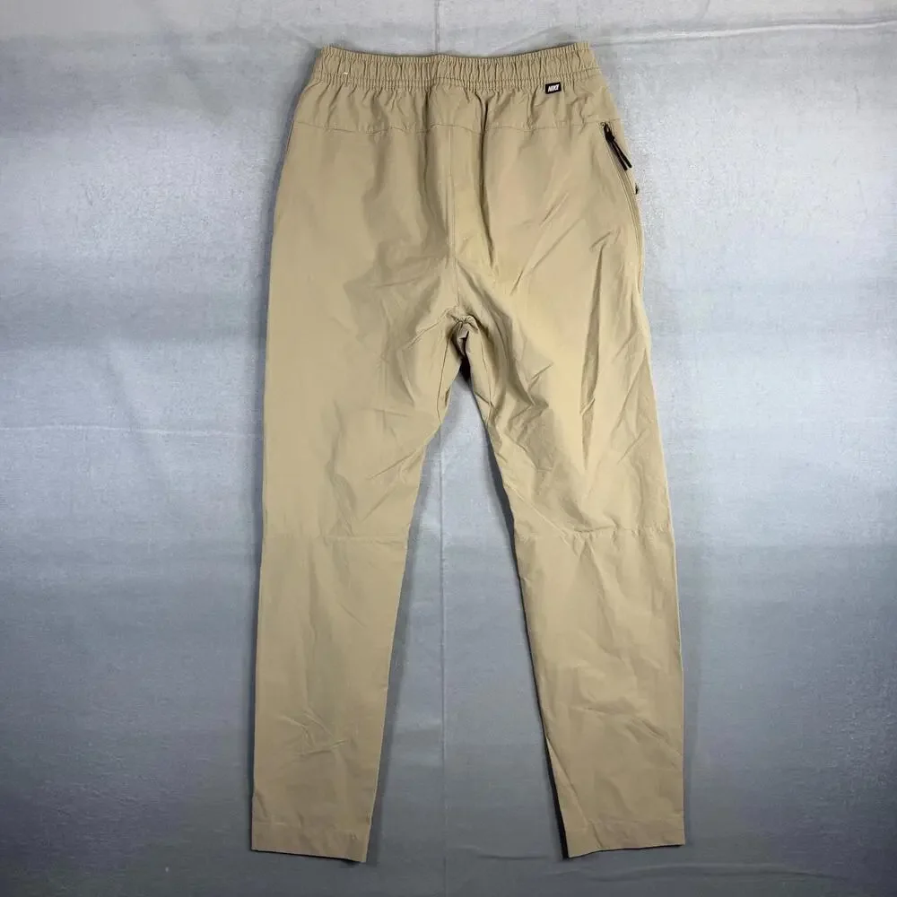 Nike Sportswear Commuter Pants Mens Small Tan Tech Woven Performance DM6621-247